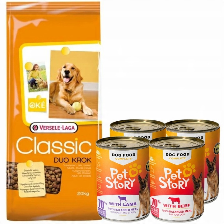 Versele Laga Classic Dog Duo Krok 20kg