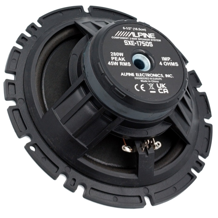Głośniki samochodowe ALPINE SXE-1750S 16,5 cm 280W BASOWE + WYSOKOTONOWE