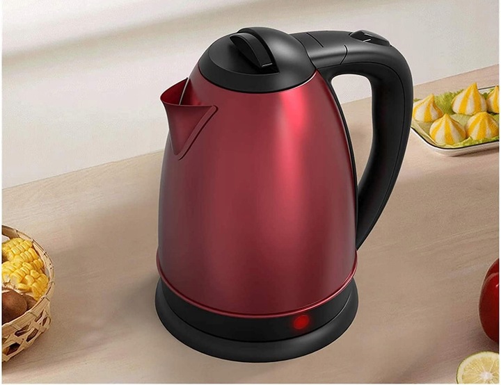 Czajnik elektryczny bezprzewodowy Royalty Line 1.7litra 1500 W czerwony