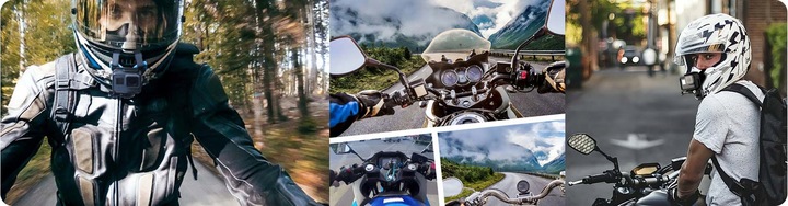 Mocowanie do kasku uchwyt na kask do kamer GoPro 12 11 10 9 8 7 6 5 MAX DJI