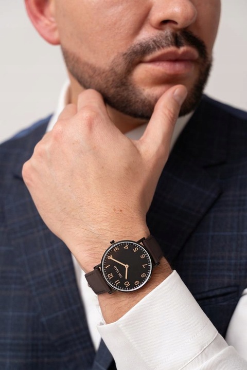 Zegarek męski Paul Lorens ERIN SLIM idealny do garnituru - CYFRY +GRAWER