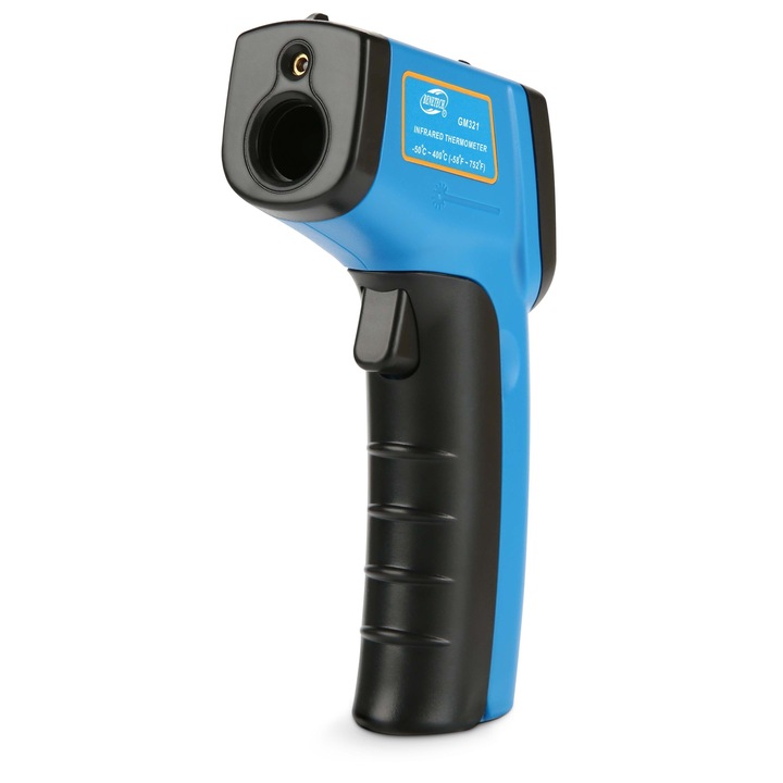 PIROMETR TERMOMETR LASEROWY BEZDOTYKOWY NA POCZERWIEŃ EMISYJNOŚĆ -50+400°C