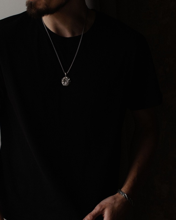 Srebrny wisiorek PAIR OF WOLVES