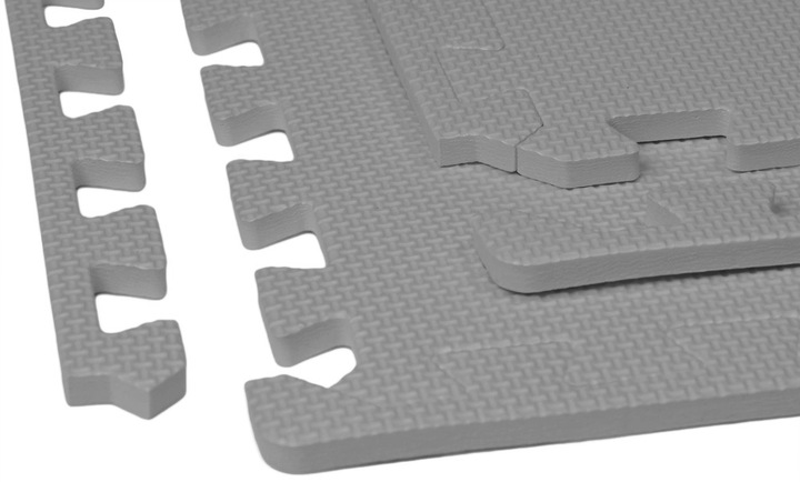 HUMBI MATA PUZZLE WODOODPORNE POD BASEN 9 SZT CIEMNOSZARY 180 X 180 CM