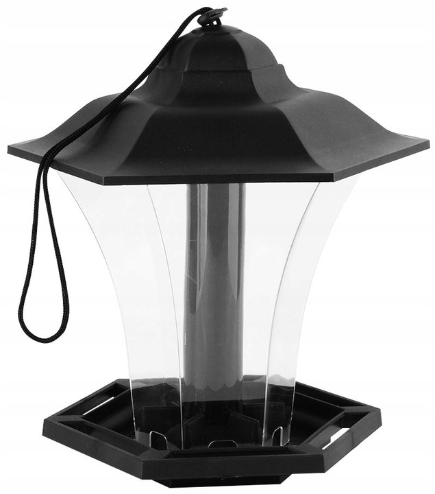 KARMNIK DLA PTAKÓW WISZĄCY NA KARMĘ ZIARNO 1,1L