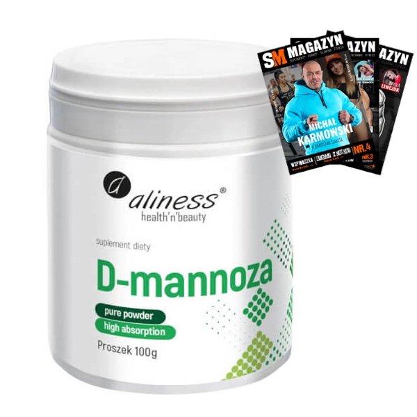ALINESS D-MANNOZA PROSZEK 100 g UKŁAD MOCZOWY