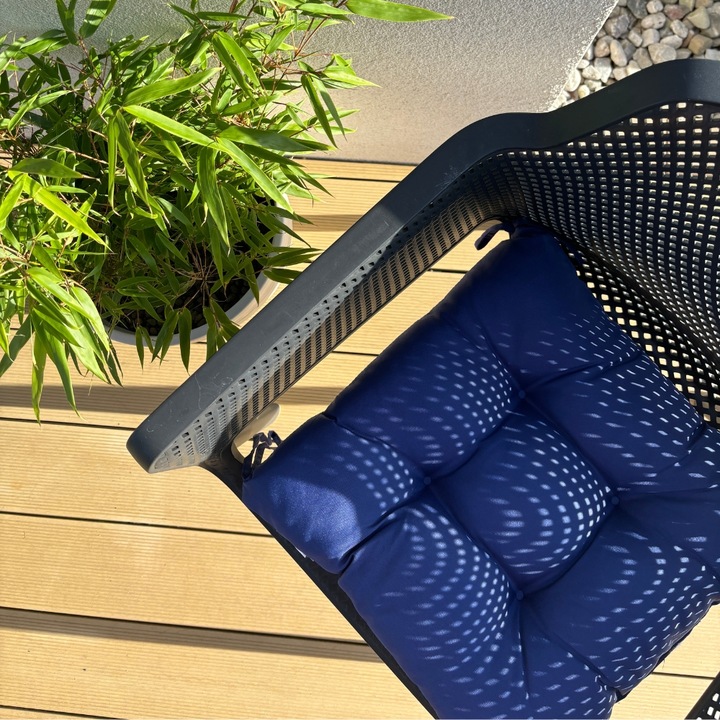 PODUSZKA NA KRZESŁO OGRODOWA WIĄZANA ŁAWKĘ PALETY MEBLE DO OGRODU 45X45