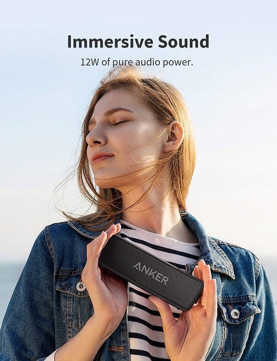 Anker SoundCore 2 głośnik bluetooth IPX7 Bas