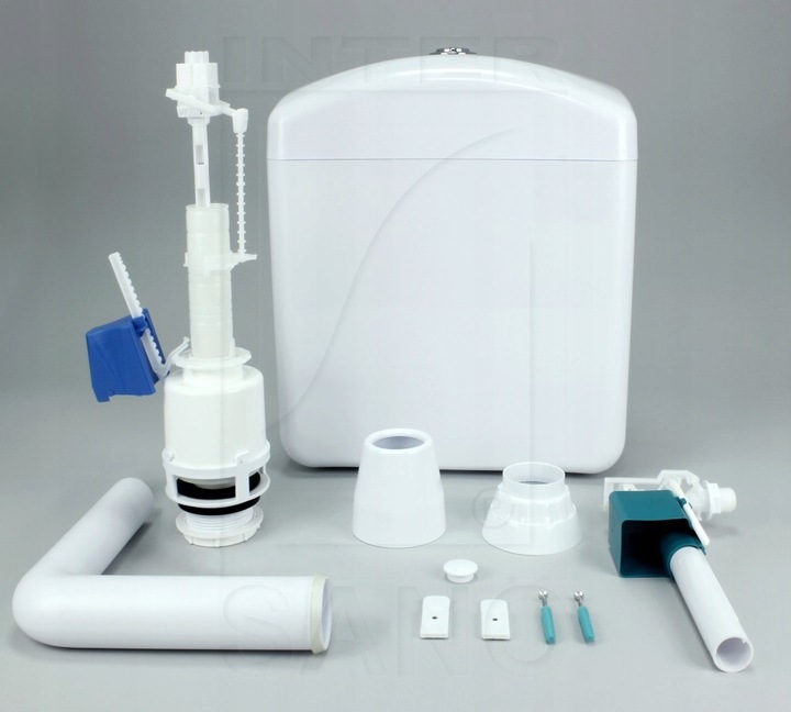 Spłuczka do WC JANTAR DUO dolnopłuk 3/6l zestaw