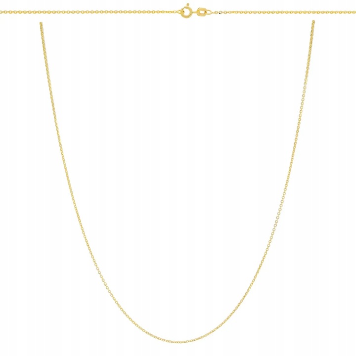 Złoty łańcuszek pełny rolo 45 cm złoto pr. 333