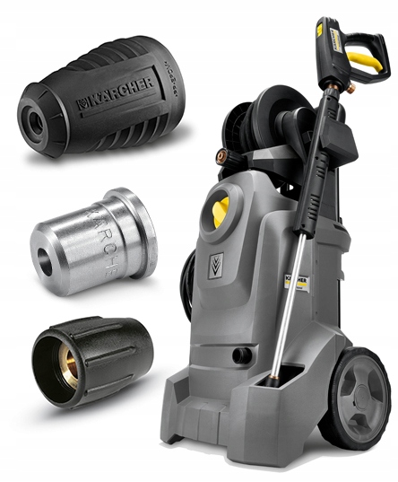 MYJKA CIŚNIENIOWA KARCHER HD 4/10 PLUS TURBODYSZA ZWIJACZ ZESTAW 5/15C PROF