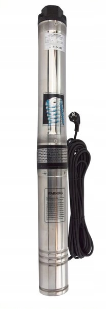 POMPA DO WODY CZYSTEJ GŁĘBINOWA DO STUDNI WYDAJNA 3,5" CALA MOCNA STAL