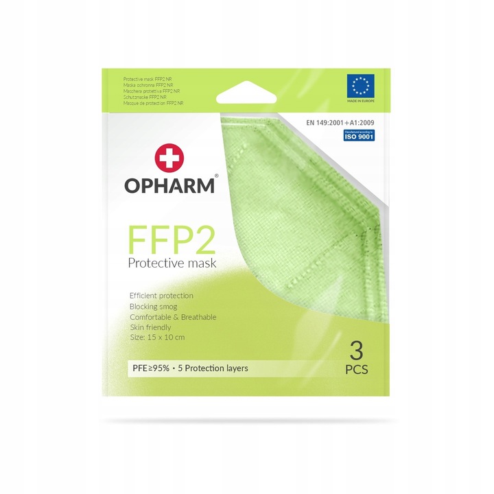 Maska Ochronna FFP2 36 sztuk Display Pastel