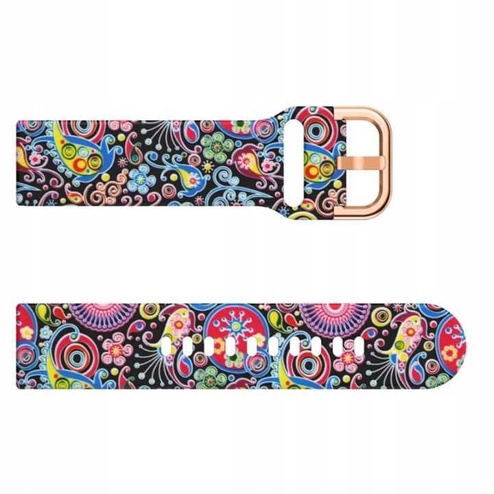 SILIKONOWY PASEK DO SAMSUNG GALAXY WATCH 3 4 5 6 40/41/42/43/44 ACTIVE 1 2