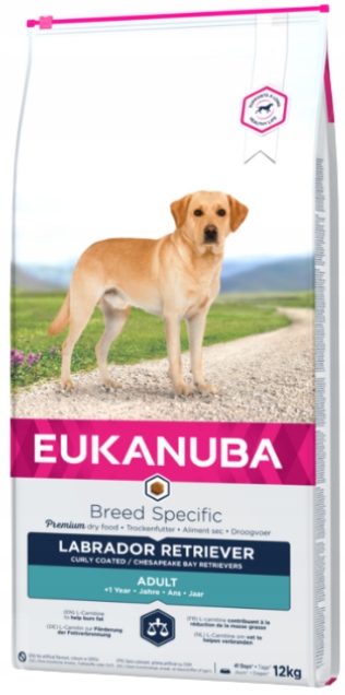 EUKANUBA sucha karma dla psa LABRADOR RETRIVER KURCZAK 12 kg