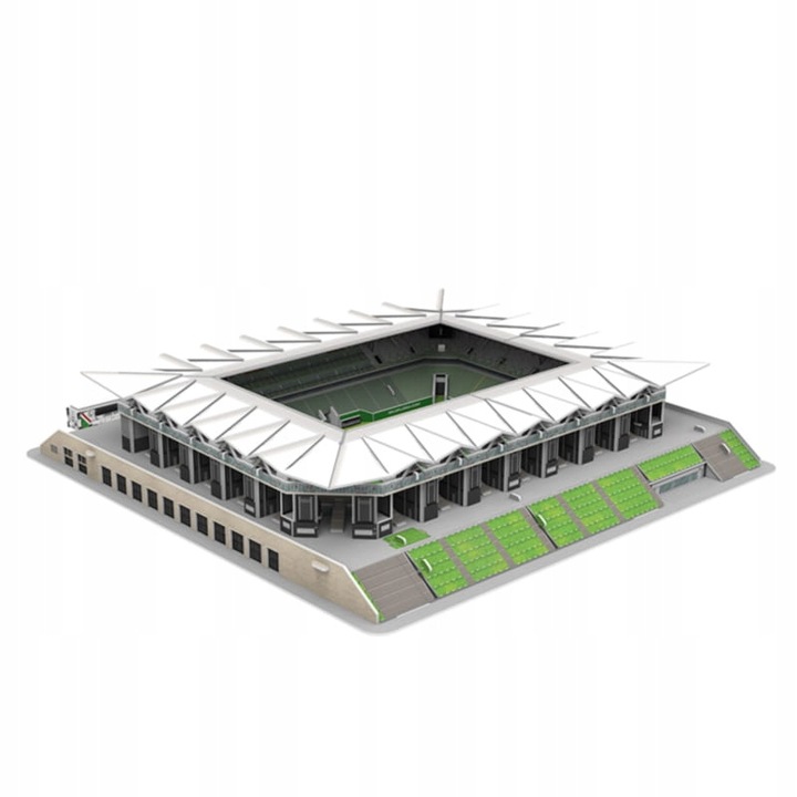 Stadion Miejski Legii Warszawa im. J. Piłsudskiego - LEGIA - Puzzle 3D 154