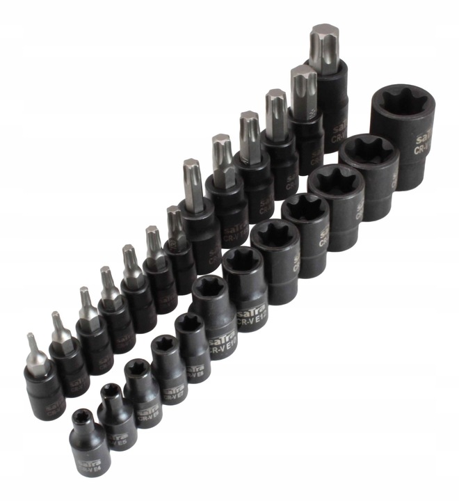 KLUCZE NASADOWE TORX-E T8-T60 E4-E22 S-H2548T