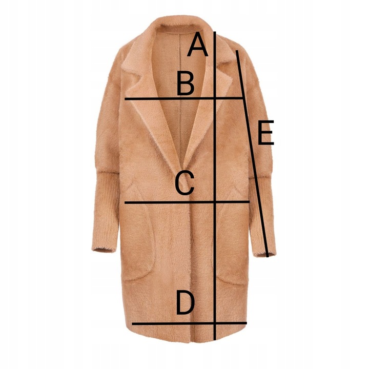 PŁASZCZ ALPAKA KOŁNIERZ WEŁNA KOLOR BABY BLUE