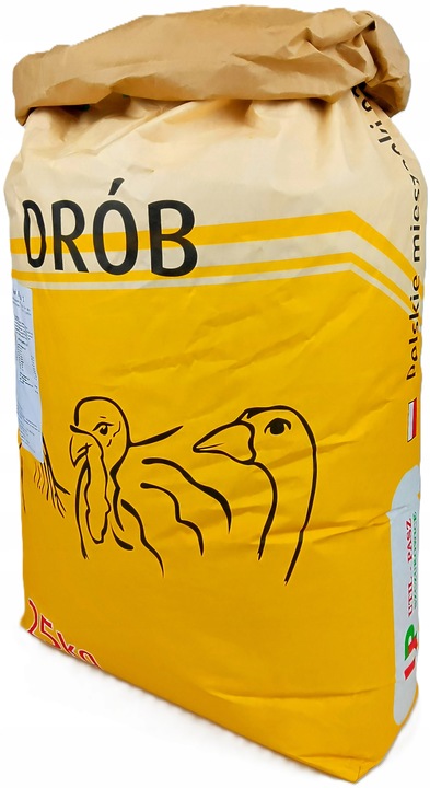 PASZA DLA KACZEK 25KG PASZA KARMA DLA KACZEK I GESI 1 DROB WITAMINY