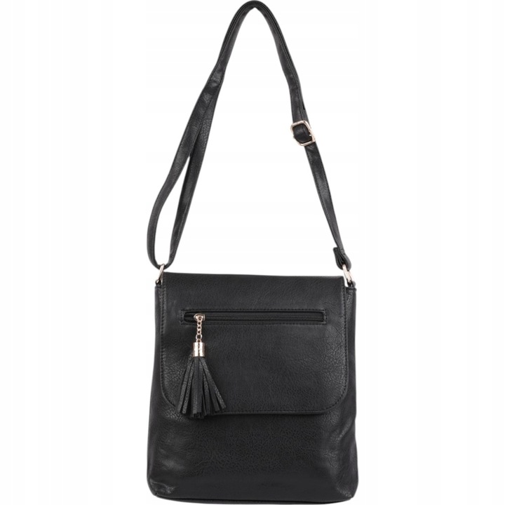 Listonoszka torebka damska na ramię pojemne torebki miejskie klasyczne