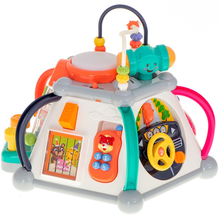 KOSTKA SENSORYCZNA INTERAKTYWNA SORTER EDUKACYJNY