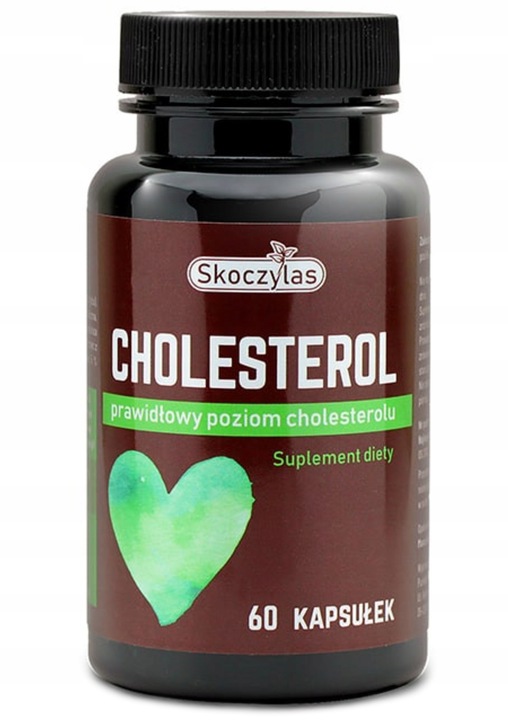 Skoczylas CHOLESTEROL czerwony ryż KARCZOCH 60kaps