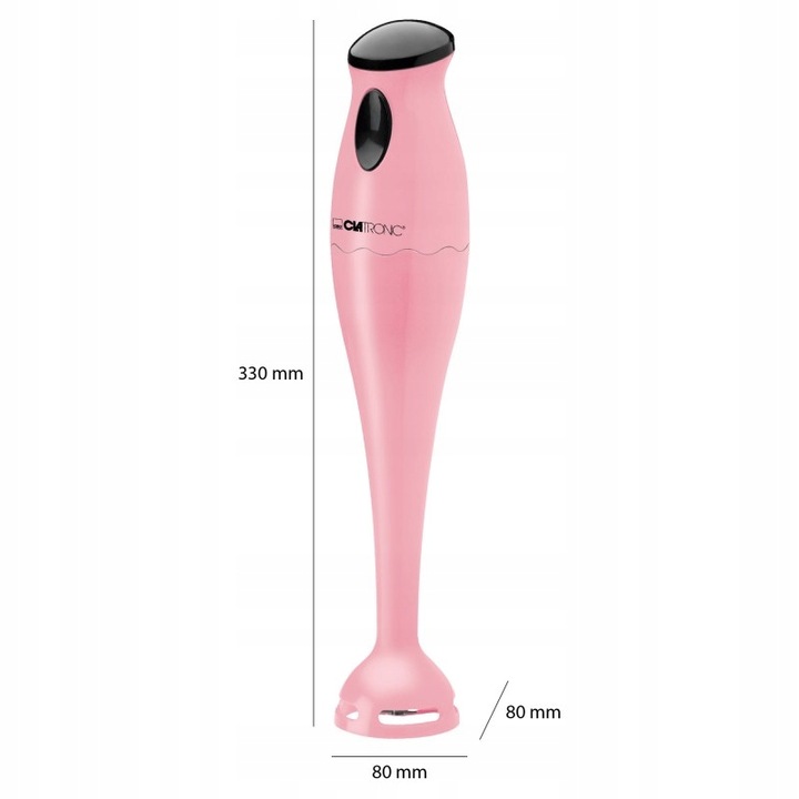 CLATRONIC BLENDER RĘCZNY MIKSER WIELOFUNKCYJNY TURBO + POJEMNIK