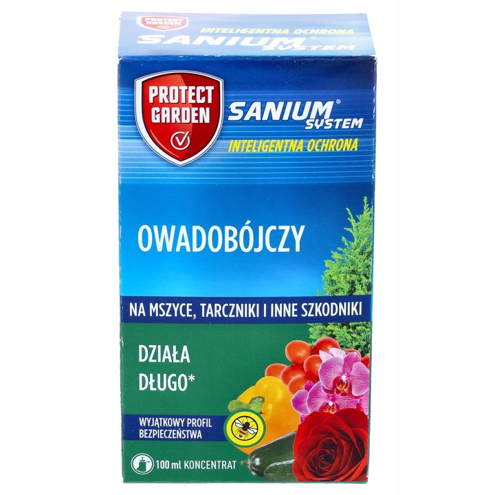 SANIUM SYSTEM 100ML długa tarcza na mszyce mączliki i inne insekty roślin
