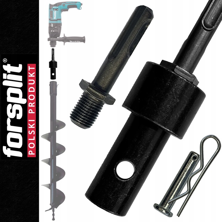 Adapter do wiertarki - Wiertarka SDS > Wiertło do gleby 20 mm / świder