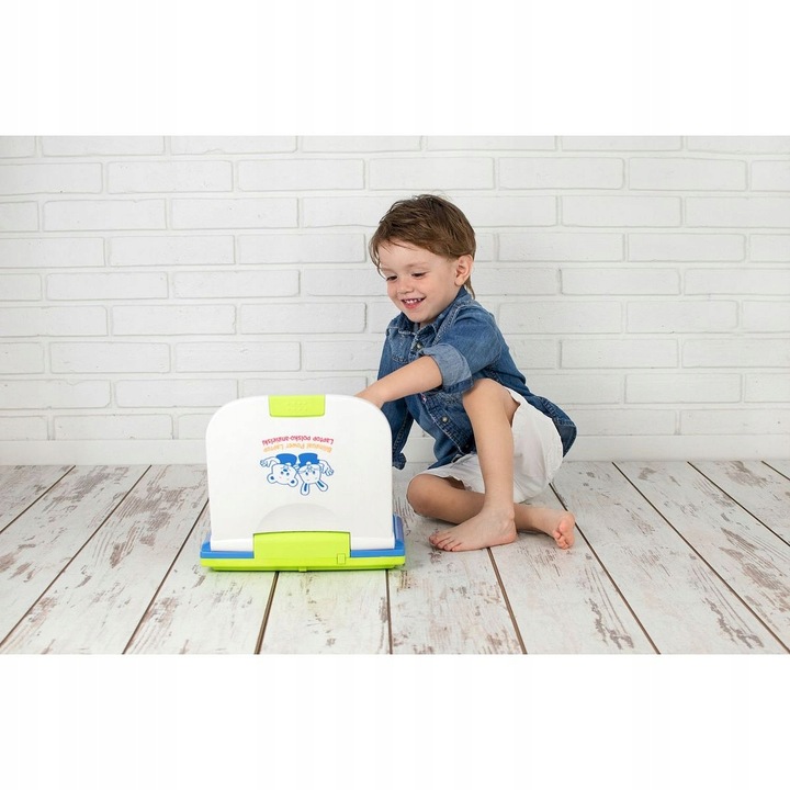 Komputerek dziecięcy laptop dla dzieci interaktywny edukacyjny komputer