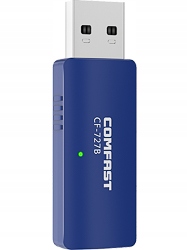 AC1300 KARTA SIECIOWA WiFi BLUETOOTH 4.2 ADAPTER 1300mbps USB DUALBAND 5GHz