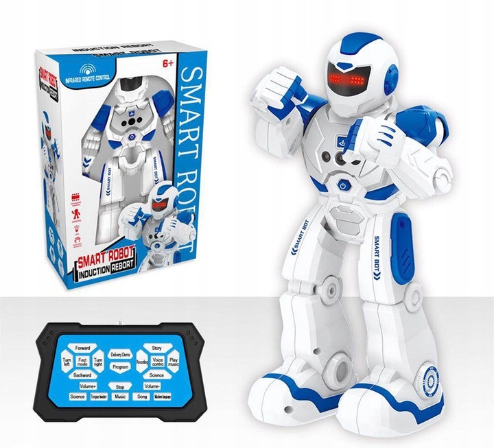 INTELIGENTNY ROBOT DLA DZIECI Z CZUJNIKIEM GESTÓW I PILOTEM