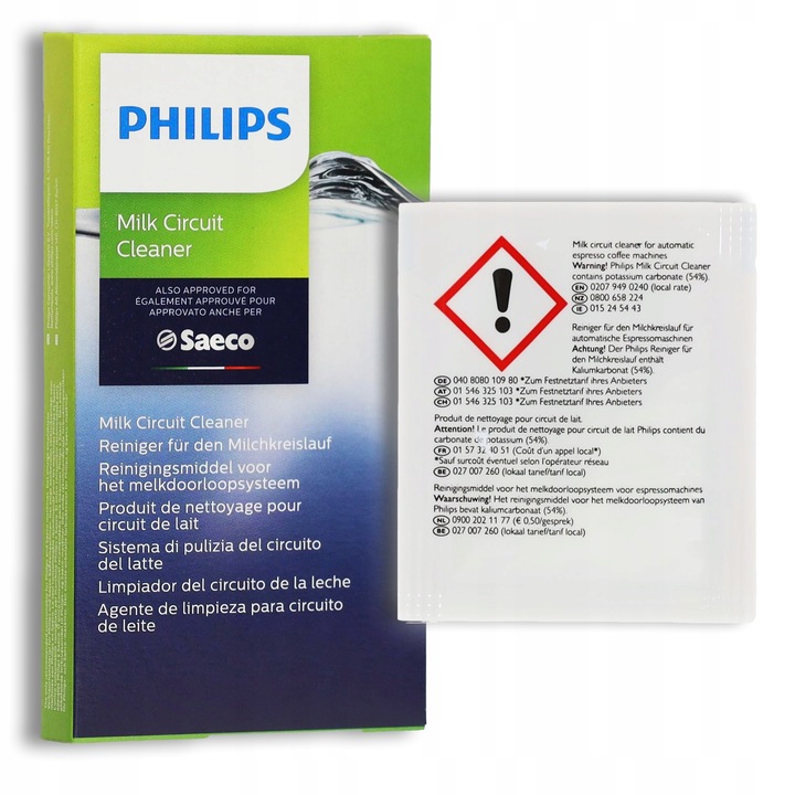PHILIPS Środek do czyszczenia obiegu mleka Saeco