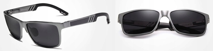 OKULARY PRZECIWSŁONECZNE KINGSEVEN POLARYZACJA nerdy aluminiowe N7180