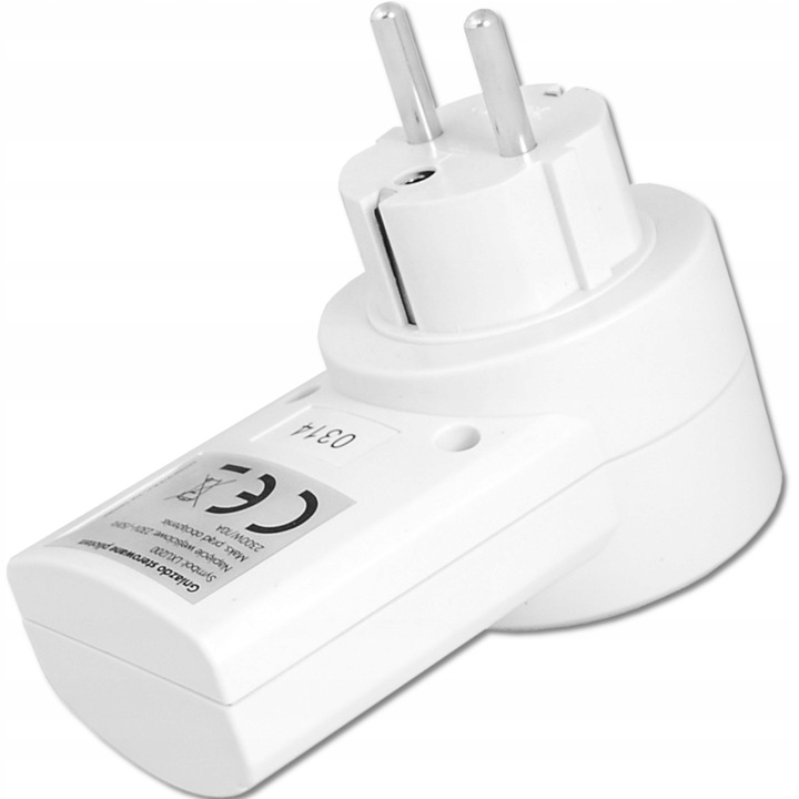 GNIAZDKO SIECIOWE ZDALNIE STEROWANE 2 PILOTY W ZESTAWIE DUŻY ZASIĘG 30M