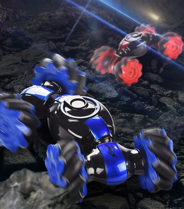 SAMOCHÓD ZDALNIE STEROWANY RĘKĄ GESTAMI + PILOT 4x4 AUTO RC AKUMULATOR LED