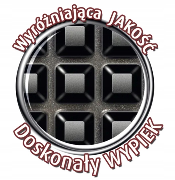 MOCNA GOFROWNICA DUŻA MOC MPM MGO-24 1400W CHRUPIĄCE GOFRY