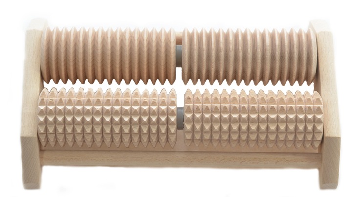 Masażer Receptor Drewniany do Stóp Ruchomy PL