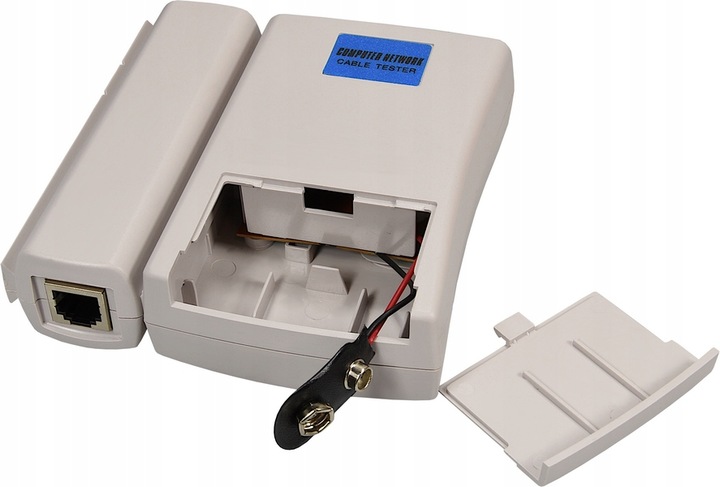 TESTER OKABLOWANIA LAN DO KABLI PRZEWODÓW SIECIOWYCH LED RJ45 RJ11RJ12