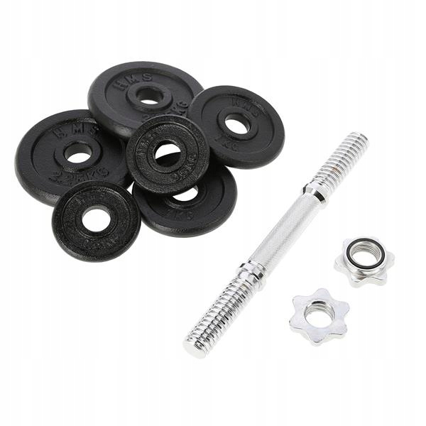 HANTLA regulowana 6 talerzy ZACISKI GRYF 10kg HMS