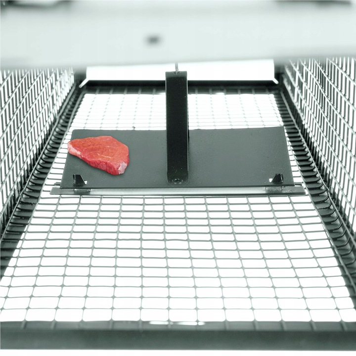 Żywołapka Pułapka na Szczury Kuny Łaski Norki Chwytacz Myszołapka XL Repest