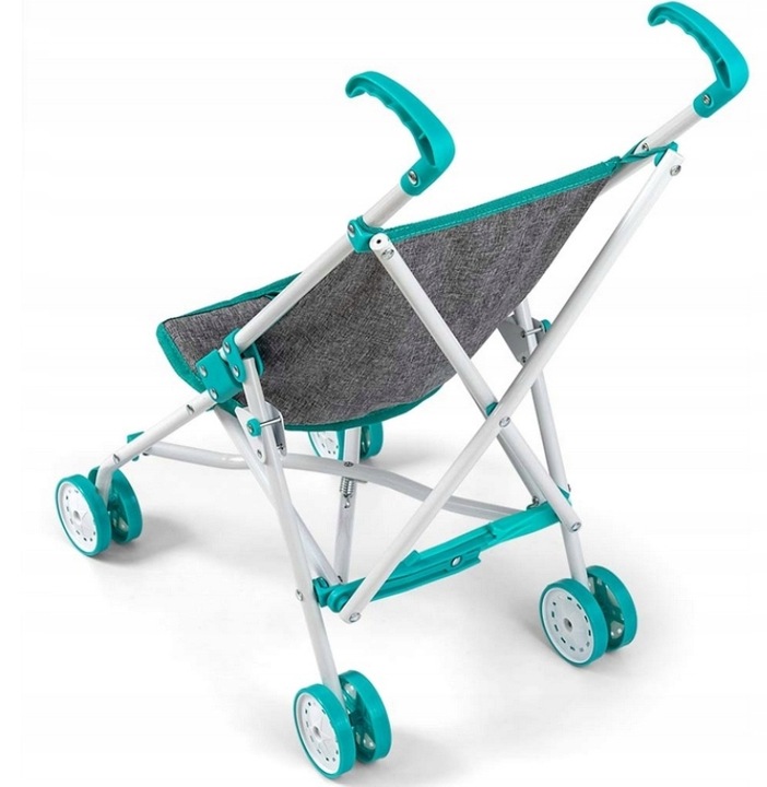 WÓZEK DLA LALEK PARASOLKA SPACERÓWKA DLA LALKI LEKKI SOLIDNY