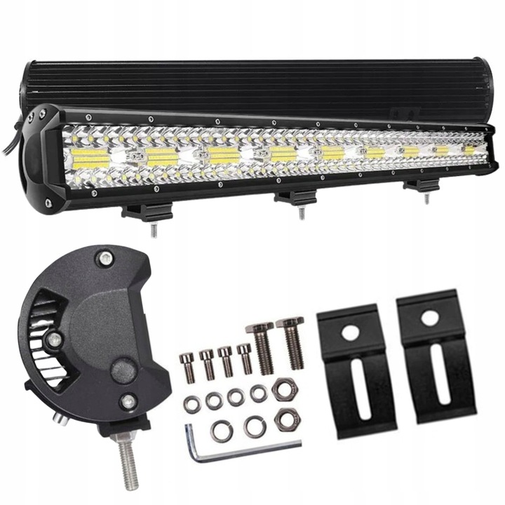 LAMPA ROBOCZA LED 800W LIGHTBAR COMBO 80CM BELKA DALEKOSIĘŻNA LISTWA 12-24V