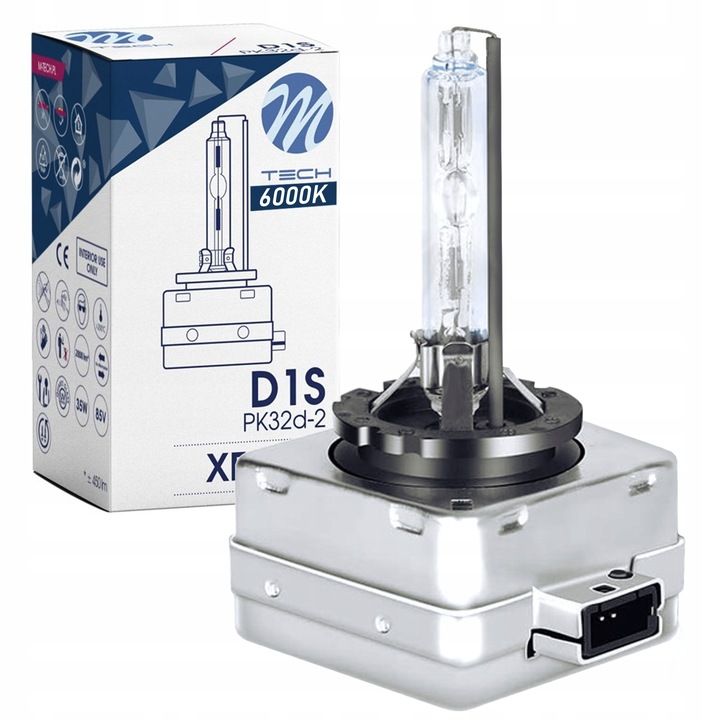 Żarówka ksenonowa D1S 6000K Żarnik Xenon M-Tech PK32d-2