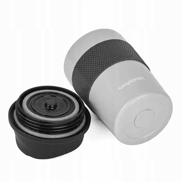 KUBEK TERMICZNY do KAWY Herbaty na WYNOS Biały Konighoffer Elliot 330 ml