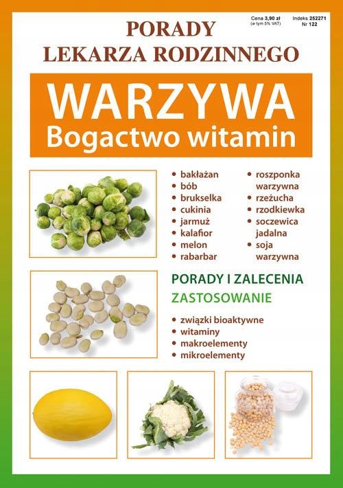 WARZYWA BOGACTWO WITAMIN, KUBANOWSKA ANNA