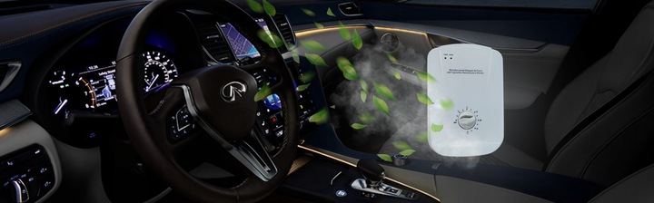 OZONATOR POWIETRZA GENERATOR OZONU JONIZATOR DOMOWY SAMOCHODOWY + TIMER