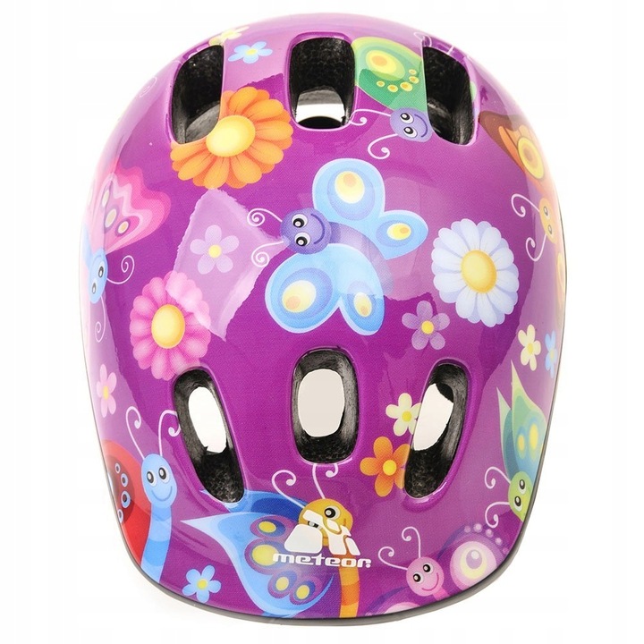 KASK ROWEROWY REGULOWANY DZIECIĘCY METEOR MV6-2 XS