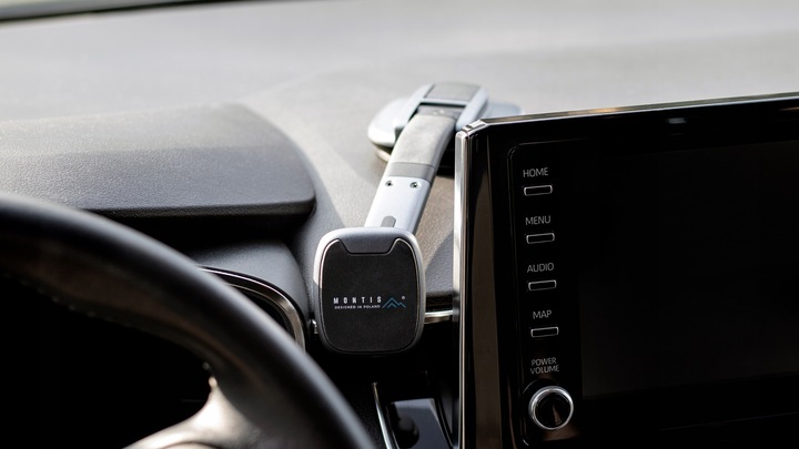 UCHWYT DO SAMOCHODU MAGNETYCZNY REGULOWANY NA TELEFON KOKPIT DESKĘ SZYBĘ