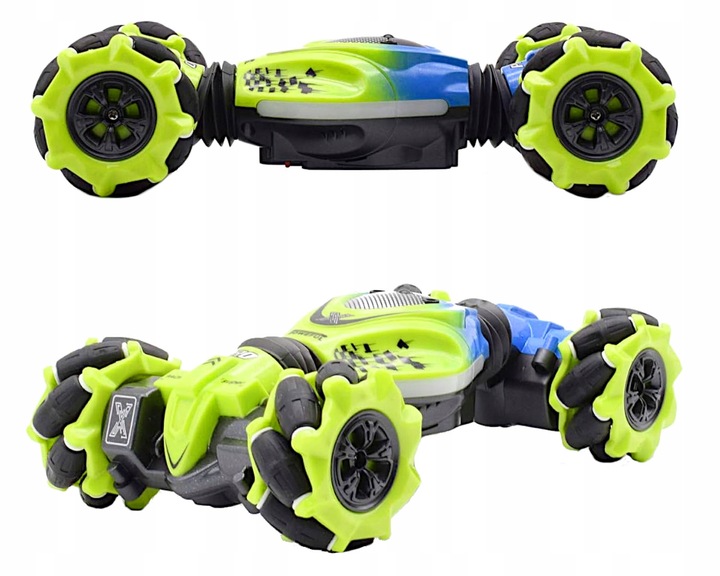 SAMOCHÓD ZDALNIE STEROWANY GESTAMI RĘKĄ AUTO TWISTER STUNT DRIFT 4X4 360°